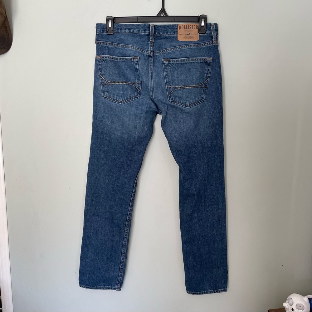 Hollister men’s Classic Blue Denim Jeans size 32/30 - Picture 6 of 6
